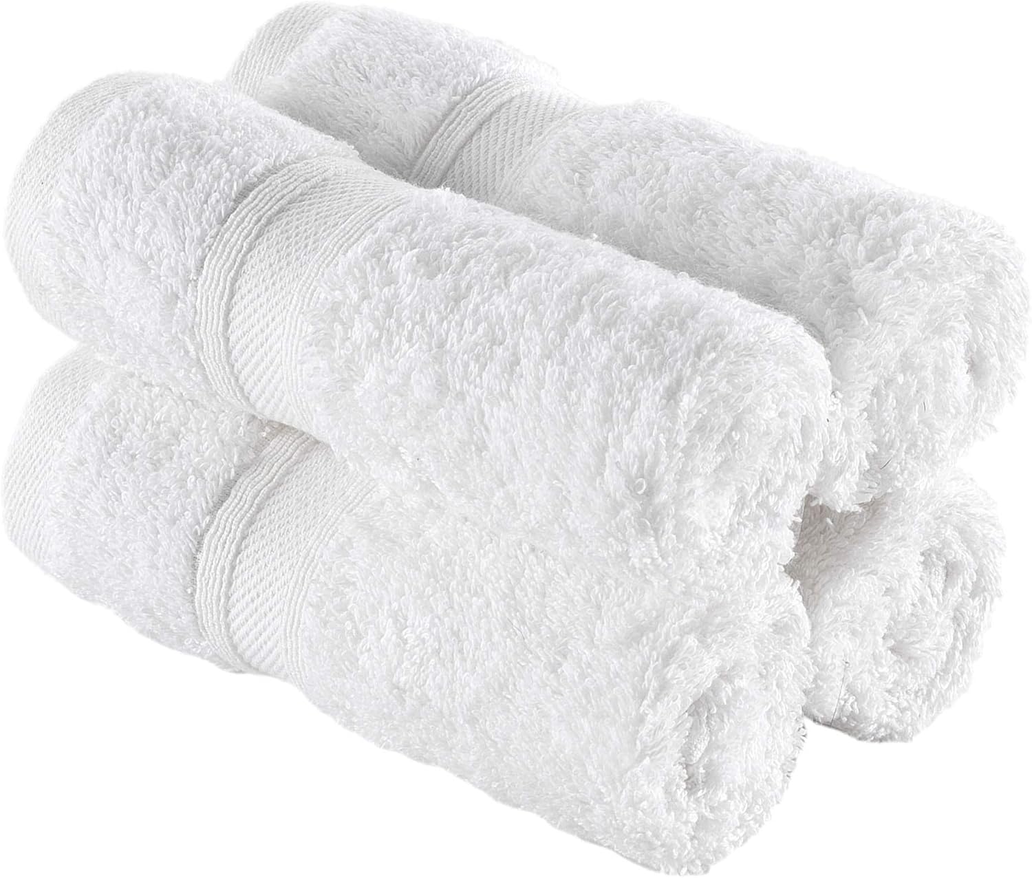 Hawmam Linen 13x13 Inch Towel Set for Face Hand Kitchen Cleaning