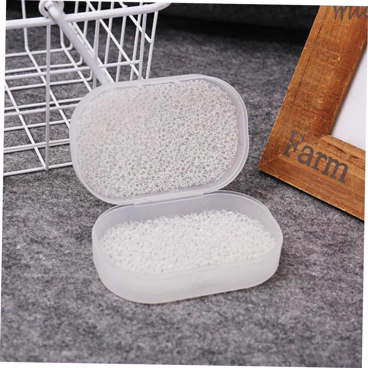 Anneome 2 Pack Leakproof Soap Holder for Travel and Home Use
