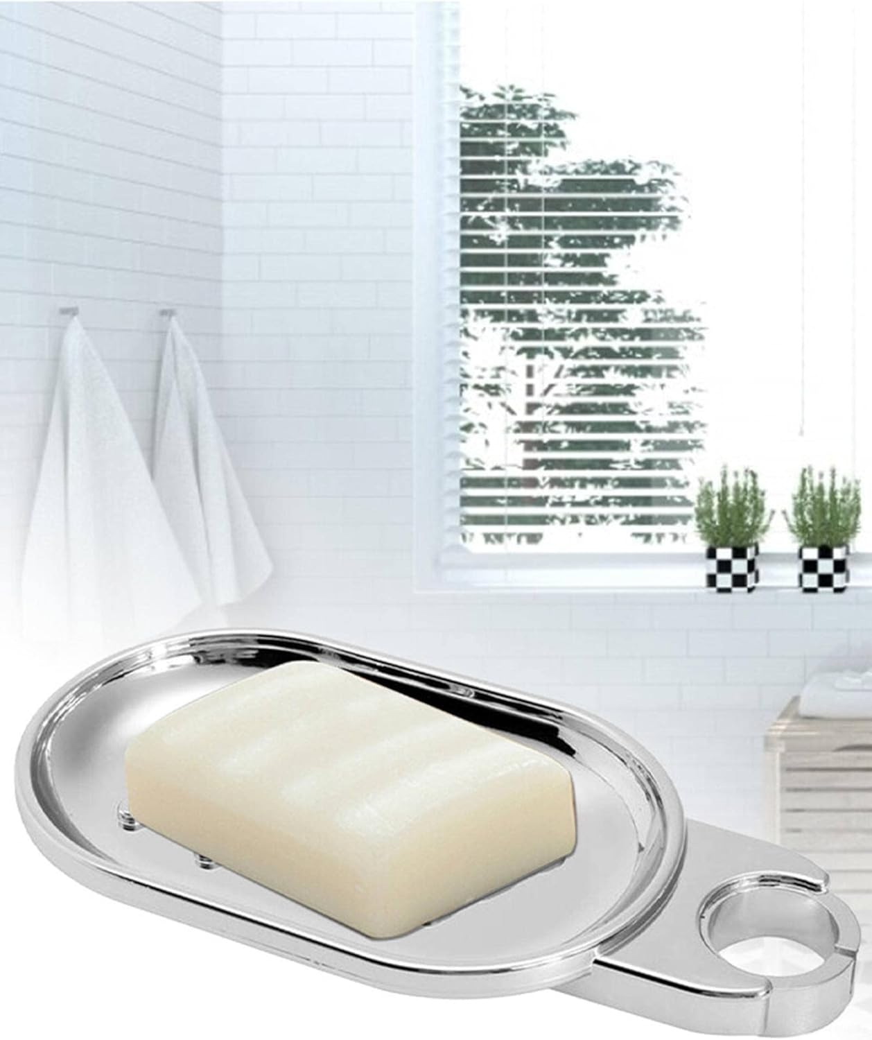 VeXNEOERz Adjustable Shower Soap Holder