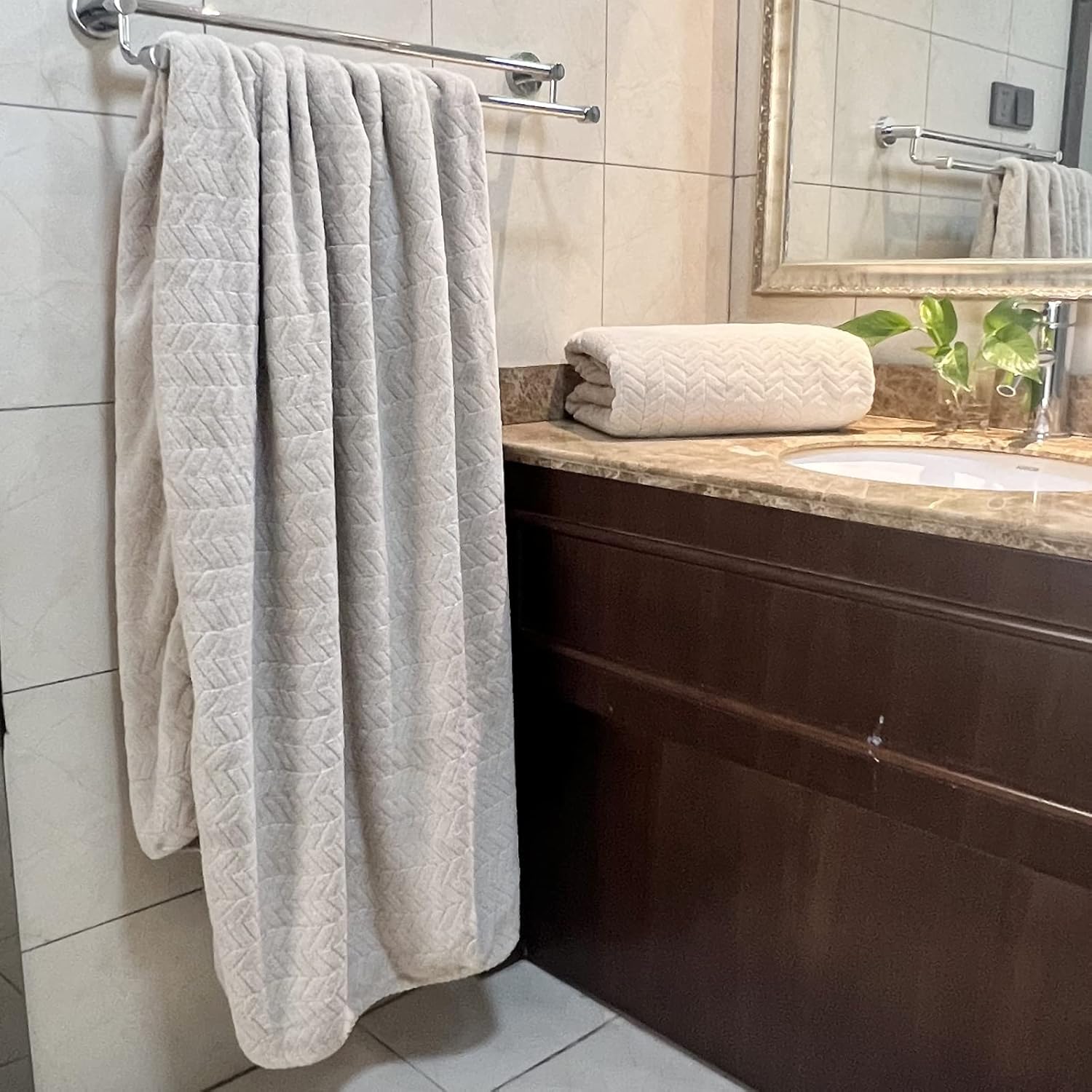 YTYC 39x78 Inch Oversized Super Soft Bath Towels