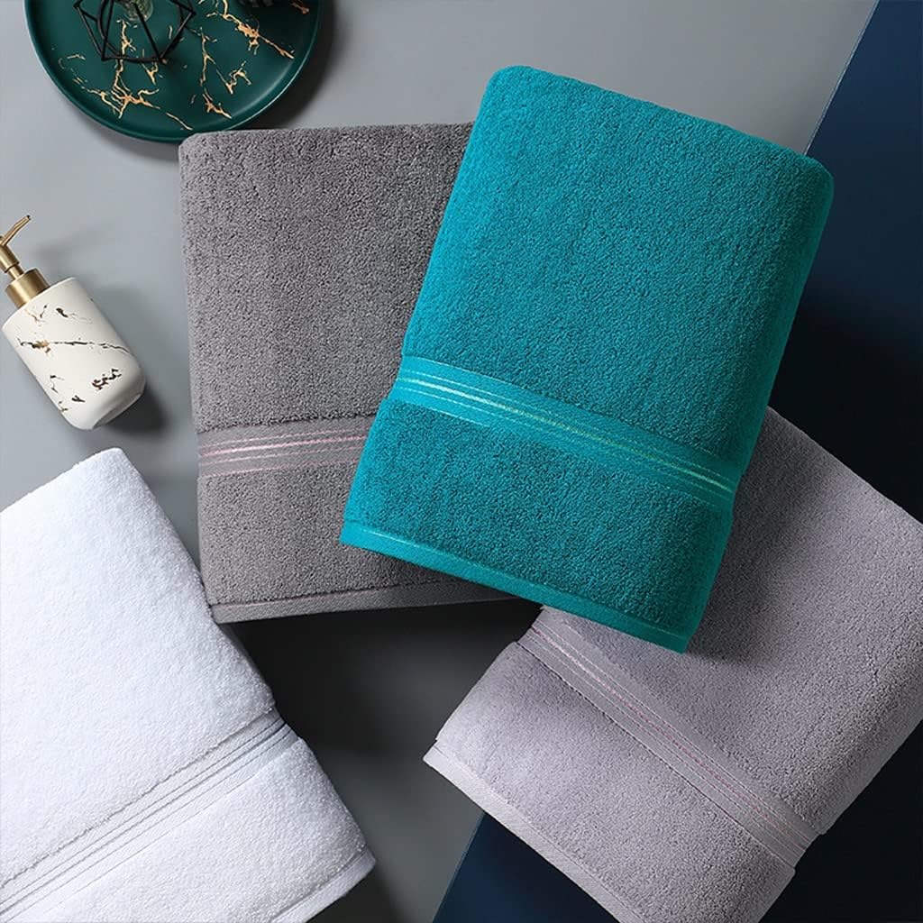 XUEMML 4 Piece Bath Towel Set - 100 Cotton 1