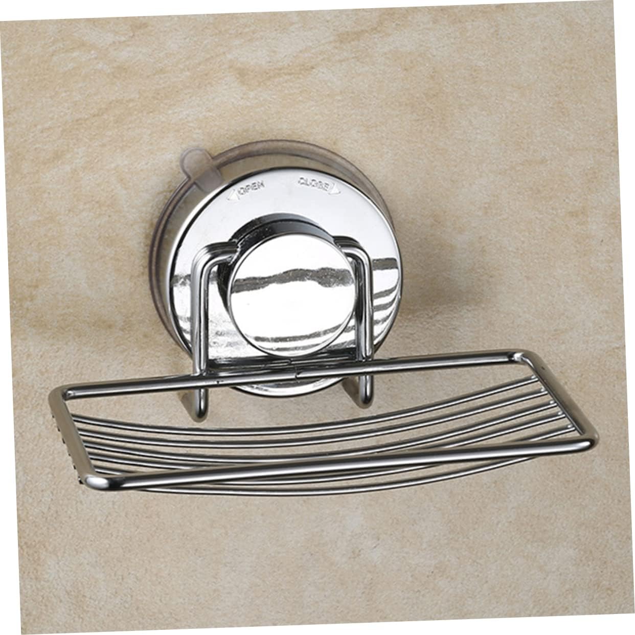LIFKOME Punch-Drain Soap Rack Sturdy Multi-Use Storage