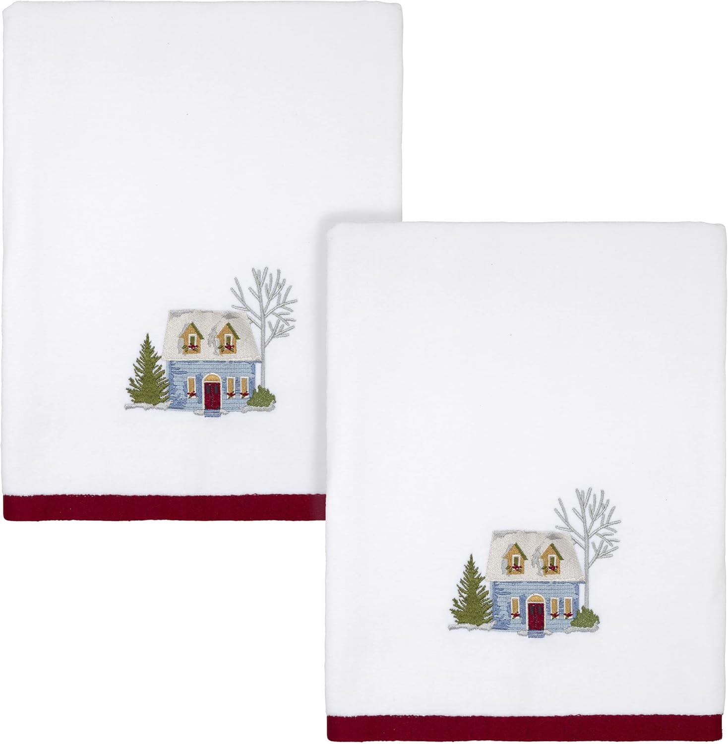 Avanti Linens Decorative Bath Towel Set 2 Pack