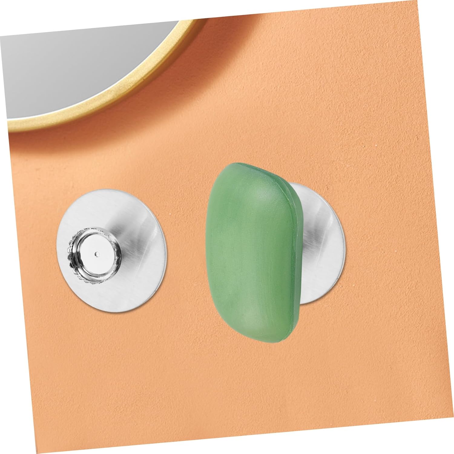 LIFKOME Magnetic Soap Dish for Bathroom Sink 1