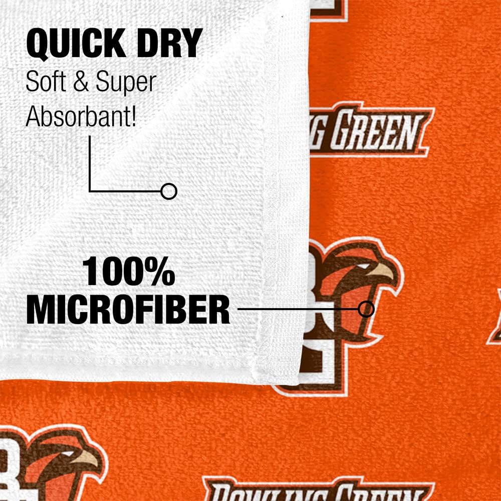 LOGOVISION Bowling Green State University Towel 30x60 Logo Pattern
