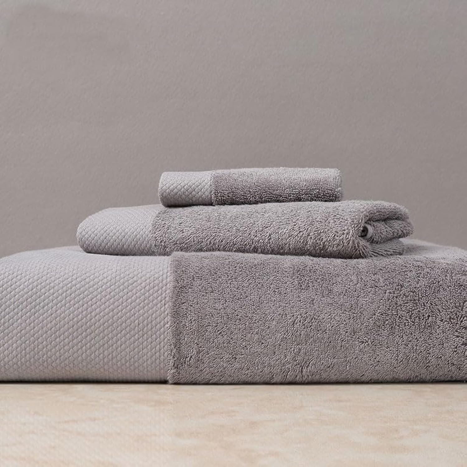 CAREWORX 3 Piece Bath Towel Set - Soft Cotton