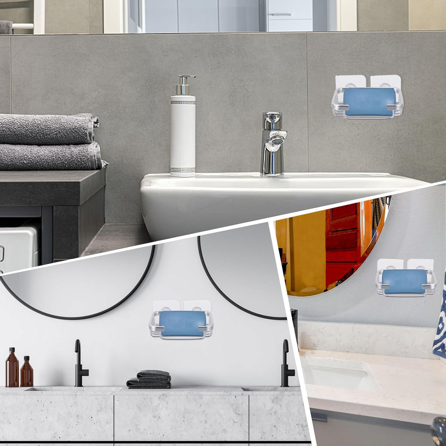 Garneck Wall Mounted Soap Dish Holder