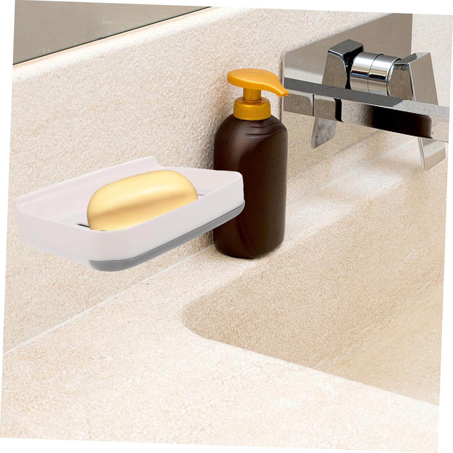PRETYZOOM Diatomite Tray Soap Dish Holder