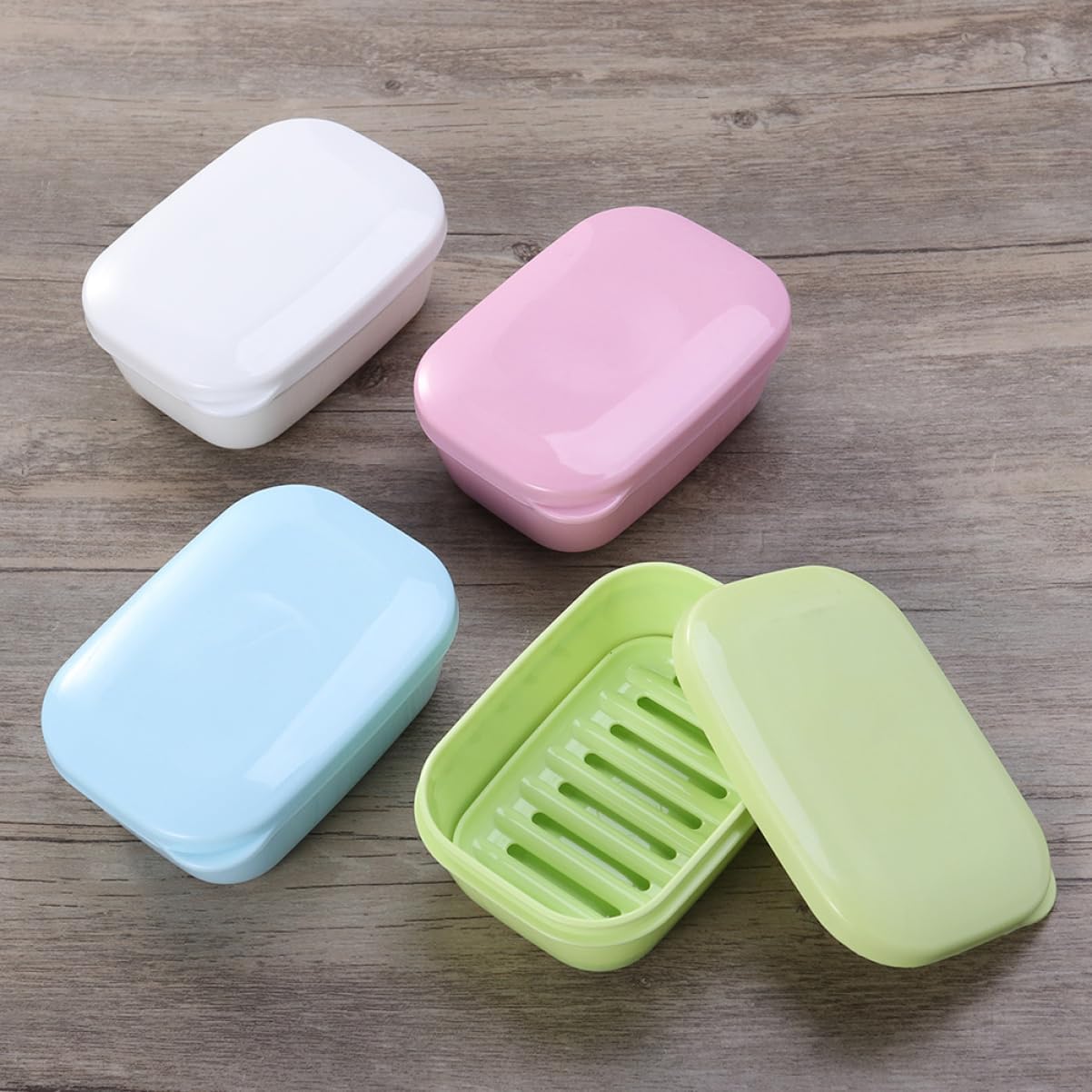 Portable Leakproof Soap Case for Bathroom Shower Travel Outdoor Use