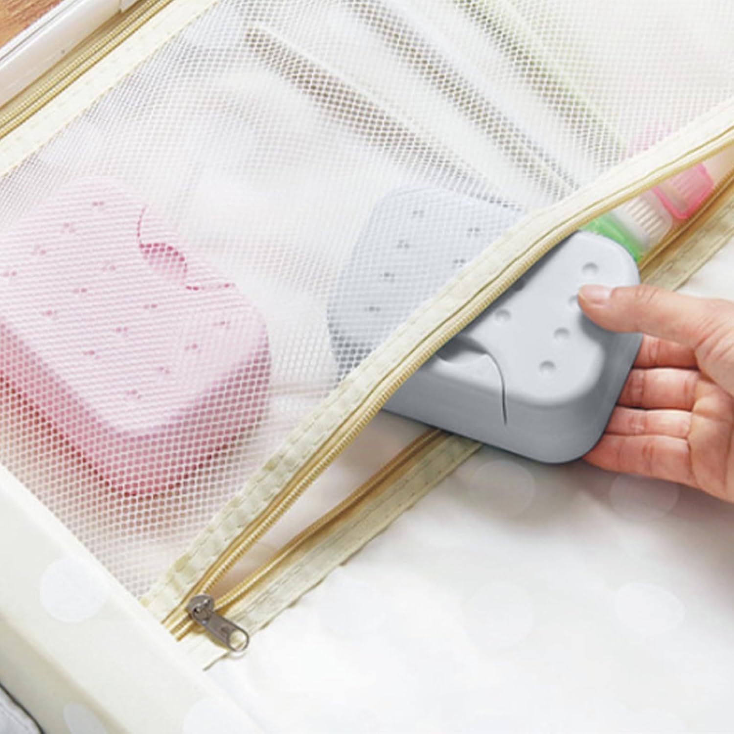 Leakproof Travel Soap Case with Lid and Drainage
