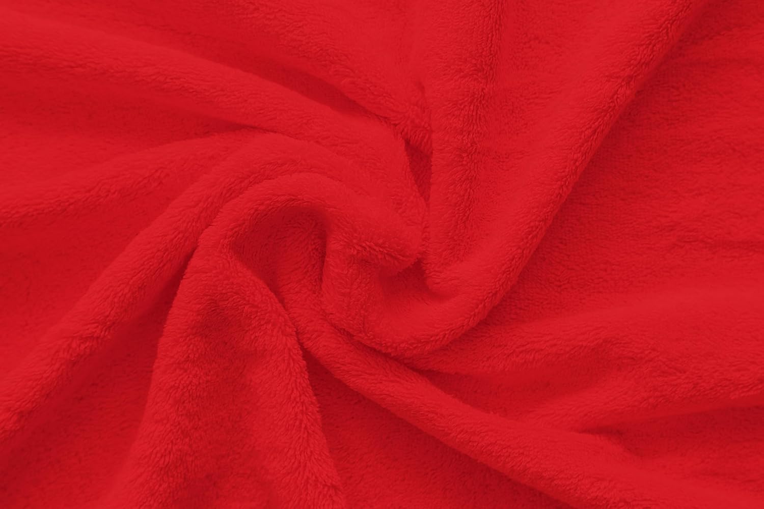 American Veteran 4 Pack Turkish Bath Towels Red