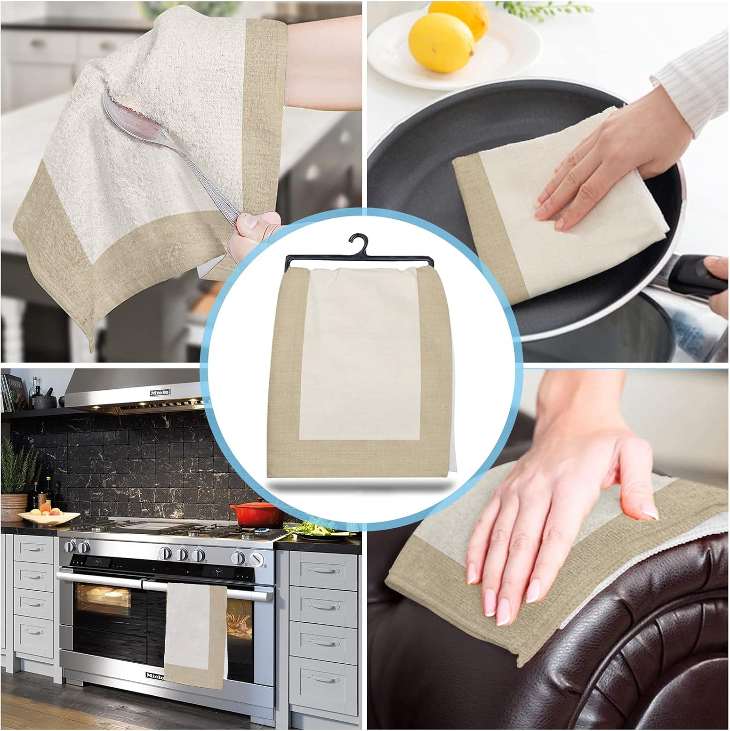 Rocking Giraffee Microfiber Towels 4 Pack