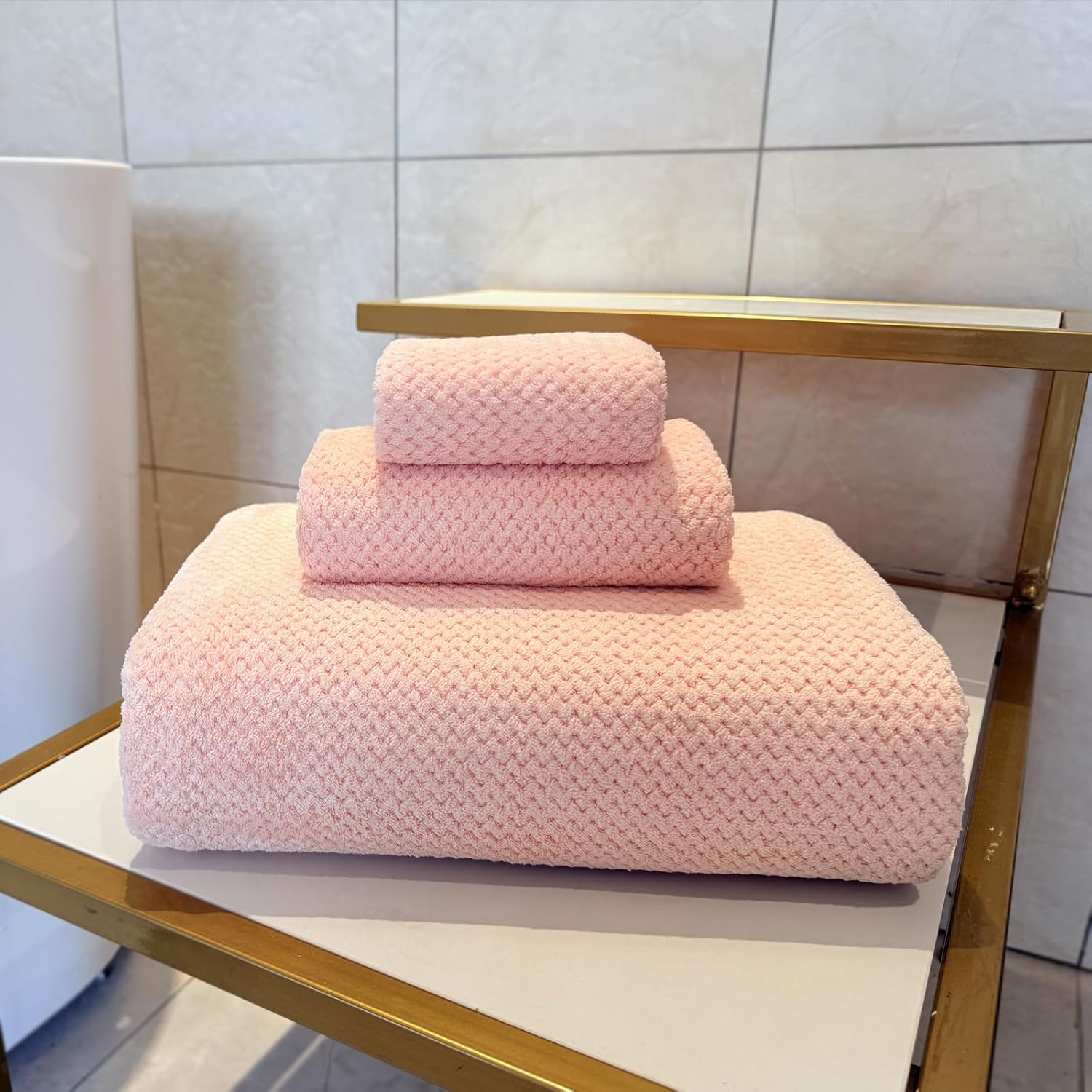 YTYC Oversized Bath Towels 6 Piece Set Super Soft