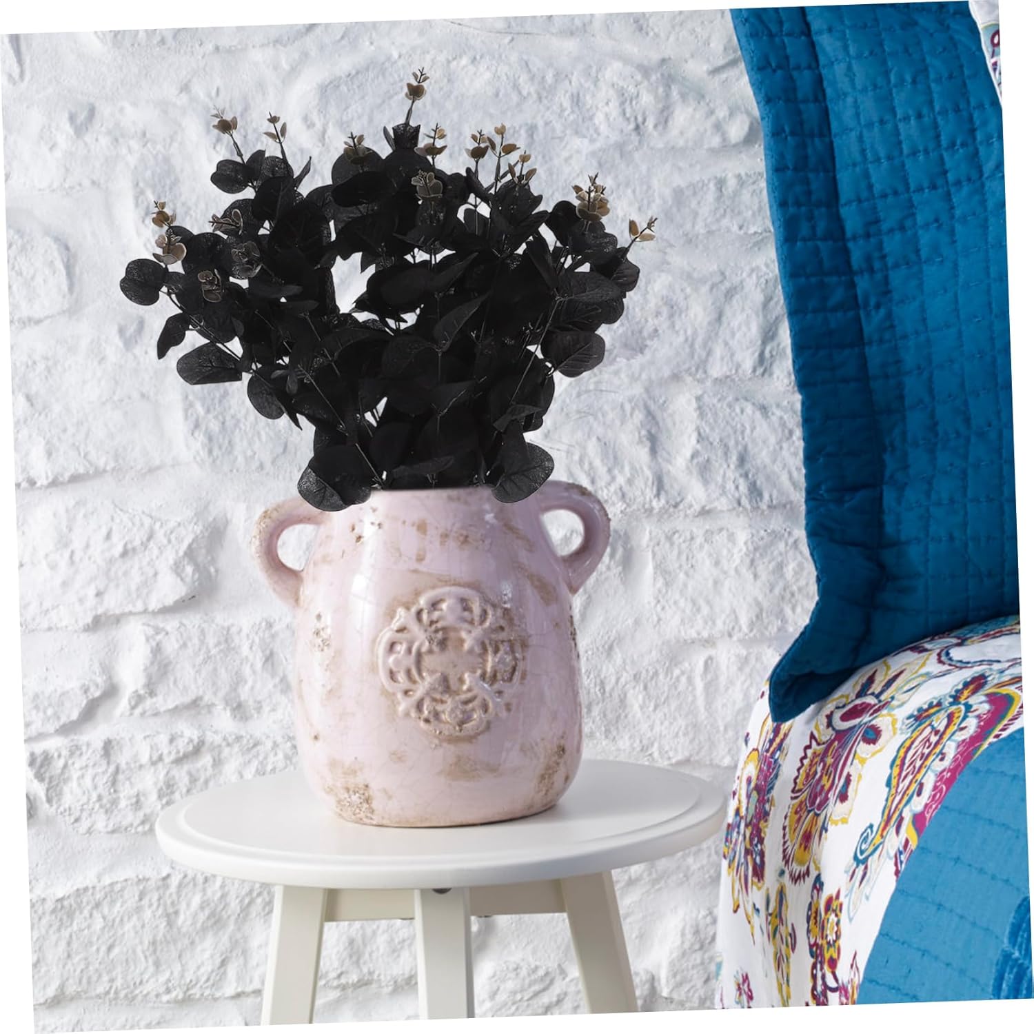 VOSAREA 4 Sets Faux Eucalyptus Branches for Home Decor