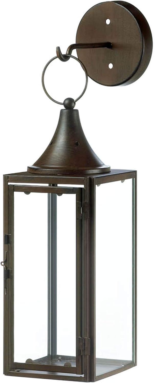 Accent Plus Decorative Candle Lantern with Hanging Accessory