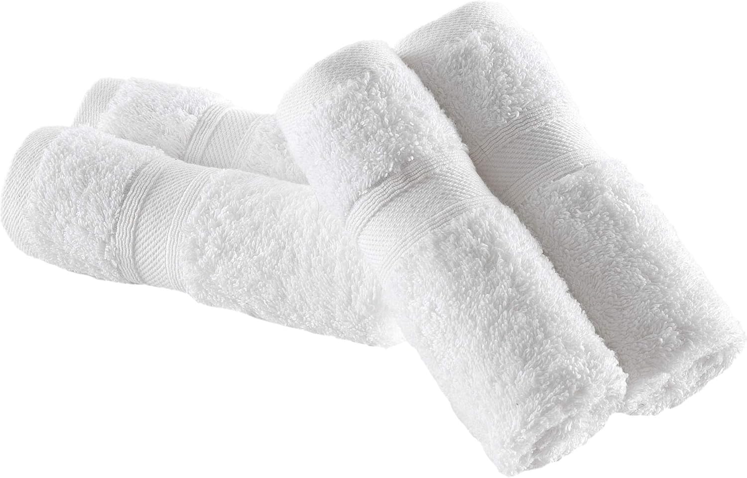 Hawmam Linen 13x13 Inch Towel Set for Face Hand Kitchen Cleaning