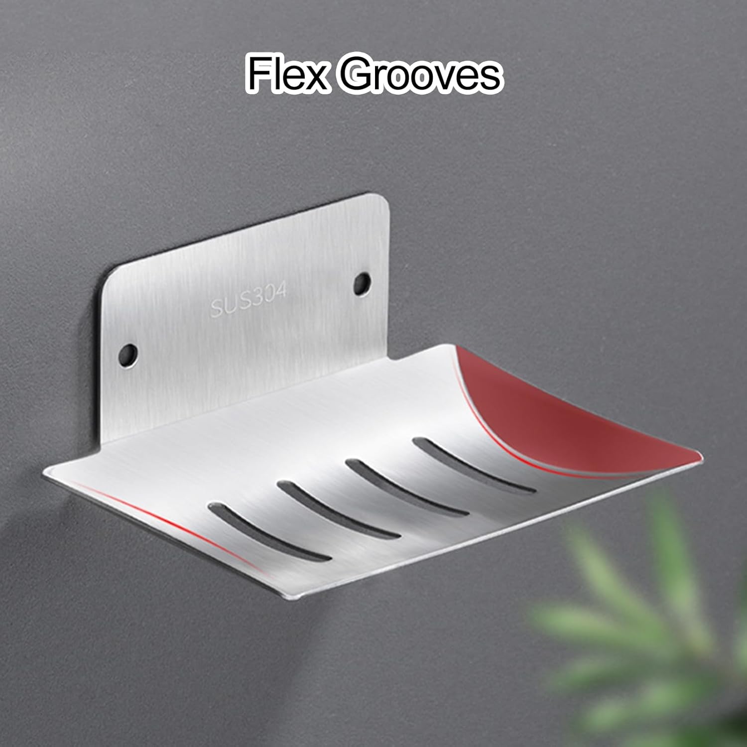 Stainless Steel Soap Holder for Bathroom and Kitchen
