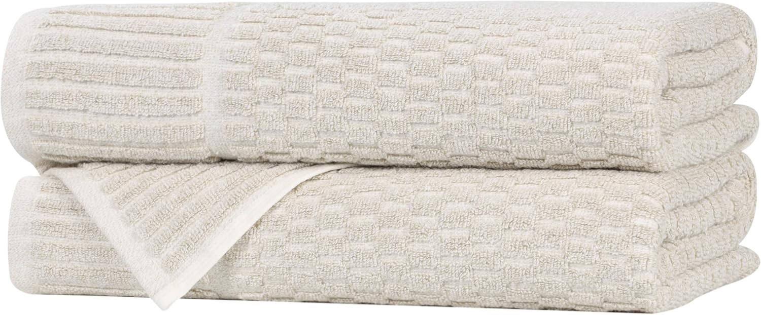 Superior Viscose Cotton Blend Towel Set of 2