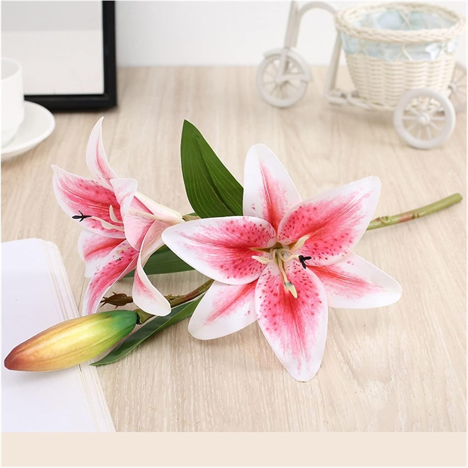 GaRcan Artificial Lily Flowers Bouquet Wedding Home Party Decoration