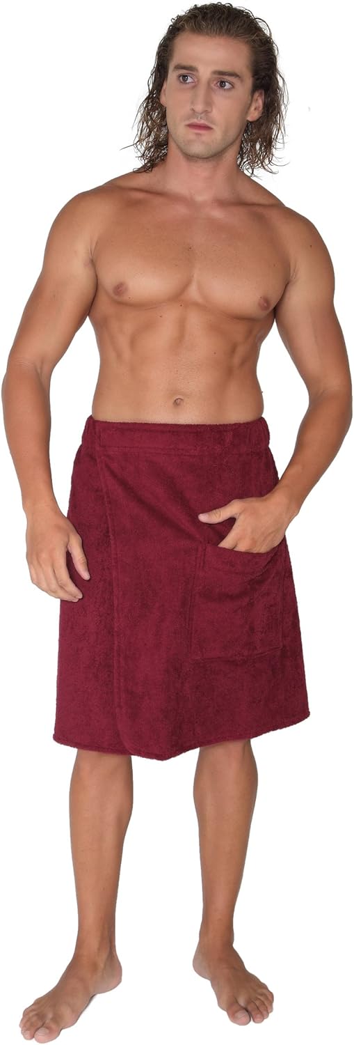 Arus Mens Organic Turkish Cotton Bathrobe 1