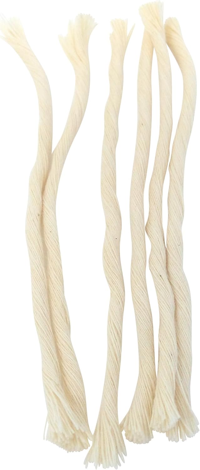 Ner Mitzvah Natural Cotton Smokeless Wicks 50 Count