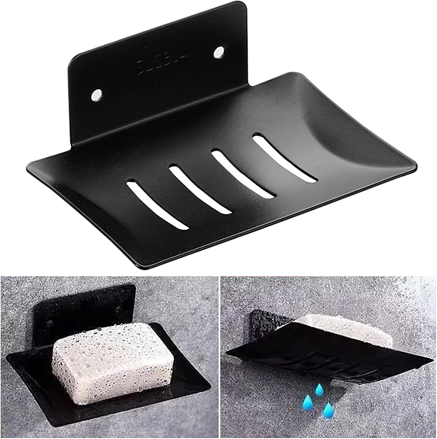 Stainless Steel Soap Holder for Bathroom and Kitchen