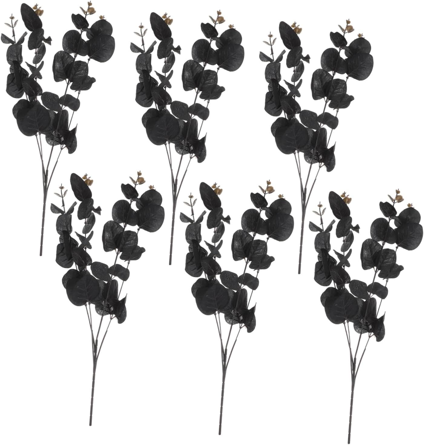 VOSAREA 4 Sets Faux Eucalyptus Branches for Home Decor