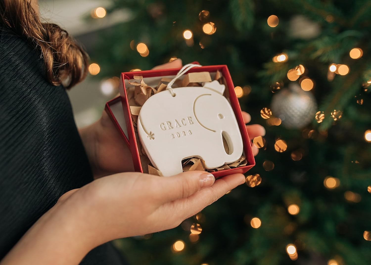 Personalized Babys First Christmas Ornament 2024