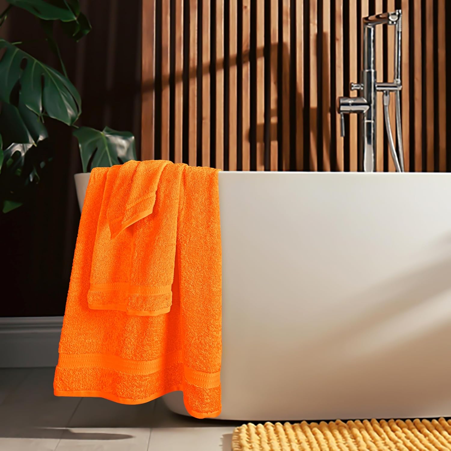 MyOwn 6 Piece Towel Set - 100 Combed Cotton Luxury Hotel Quality