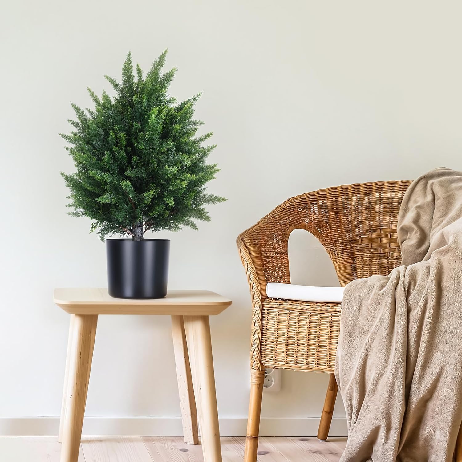 Washranp Artificial Bonsai Topiary Set of 2