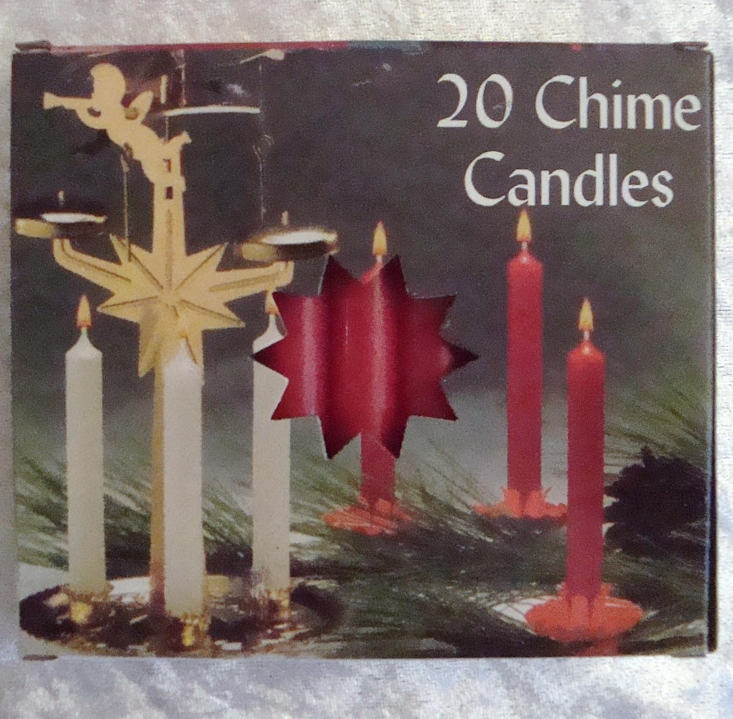 Biedermann Sons Red Taper Candles 20-Count Box 1