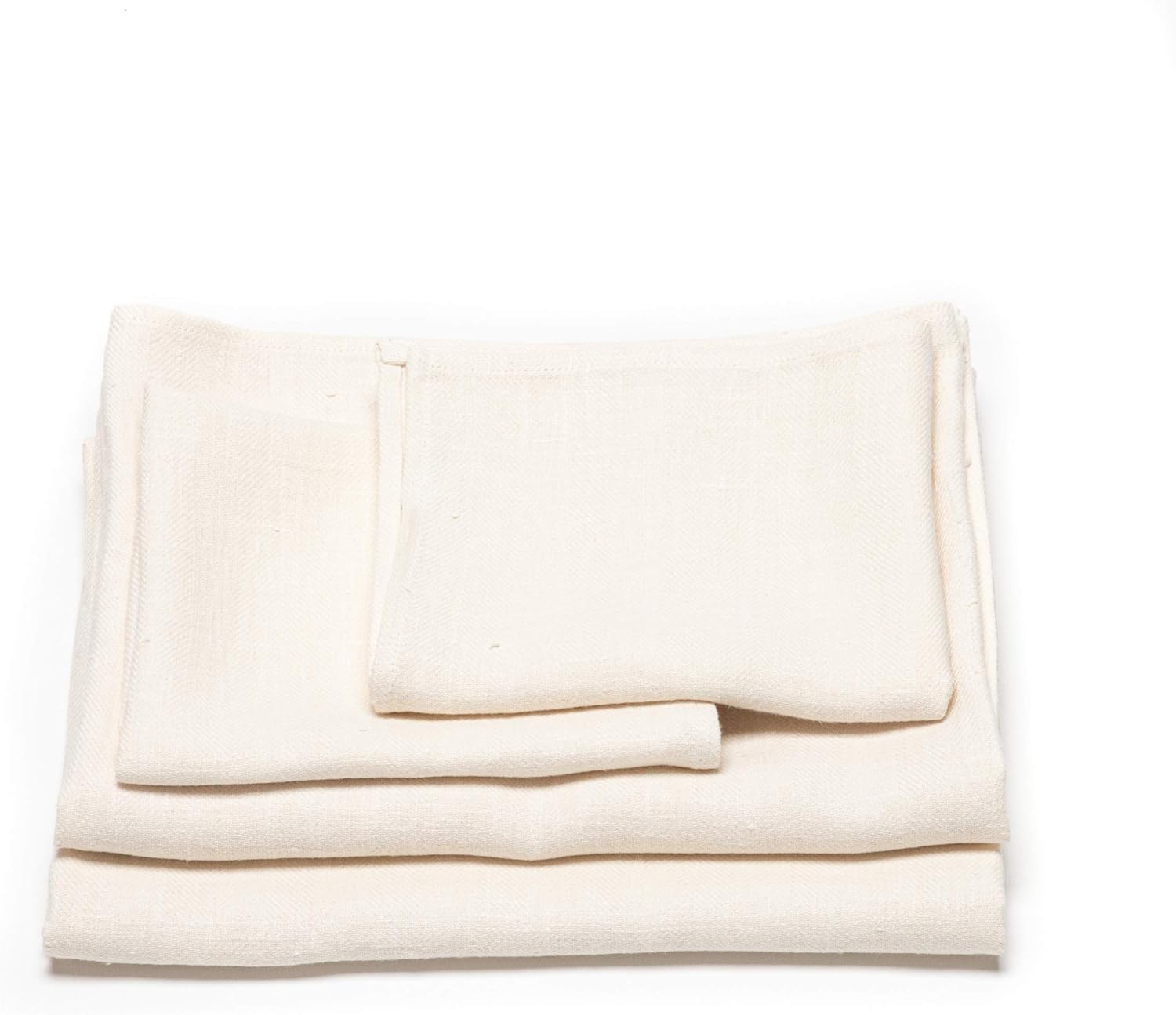 LinenMe Cream Lara Towel Set 2 Bath 2 Hand Towels