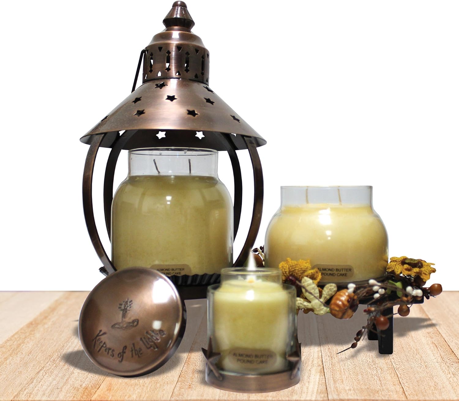A Cheerful Giver Metal Candle Lantern - 135 Tall Copper Star