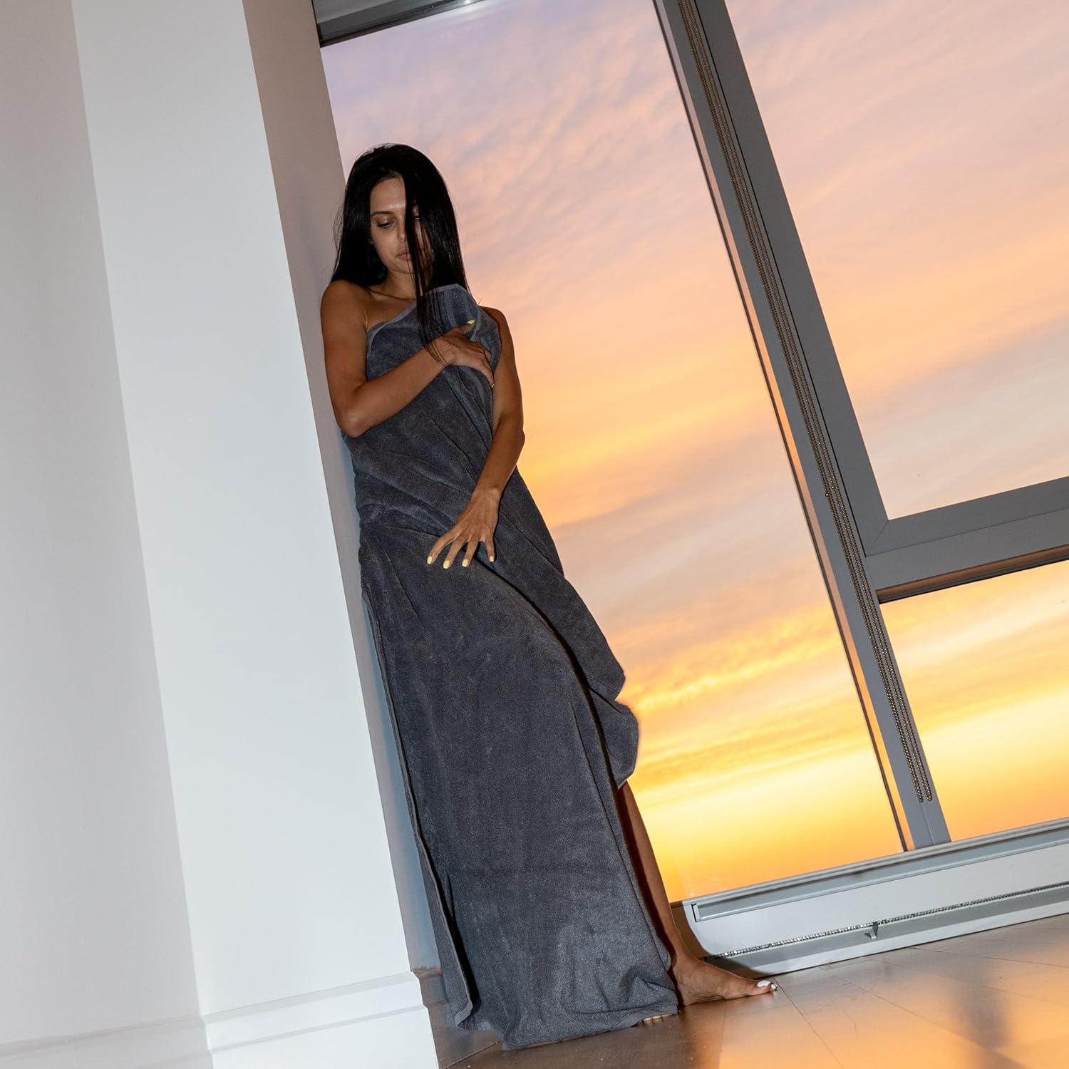 Mosobam Luxury Turkish Towel Set of 4