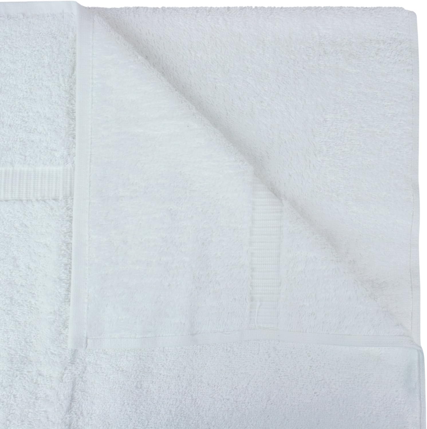 100 Turkish Cotton 750 GSM Bath Towel Set of 1 White