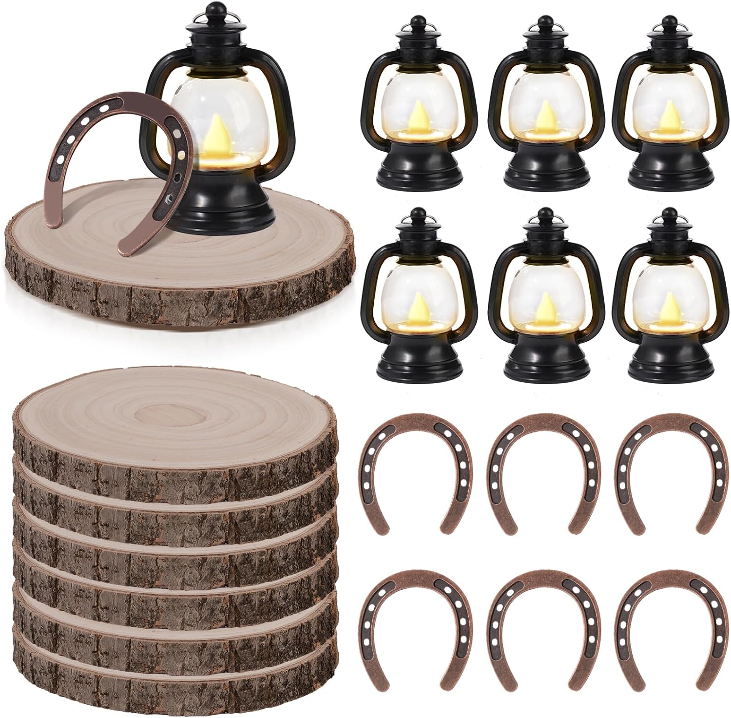 Wayyogh 18PCS Western Party Decorations Set