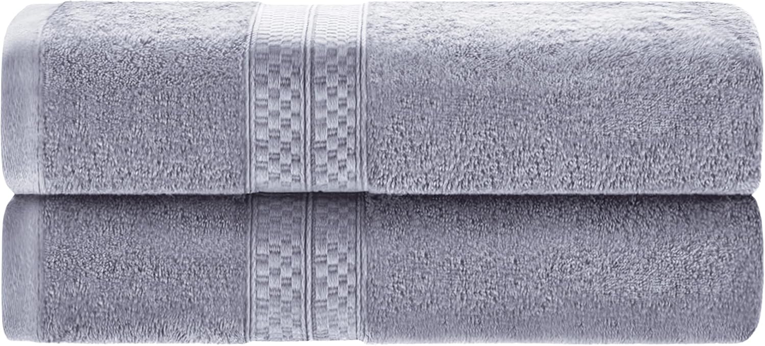 BLUENILEMILLS 2-Piece Cotton-Blend Bath Towel Set