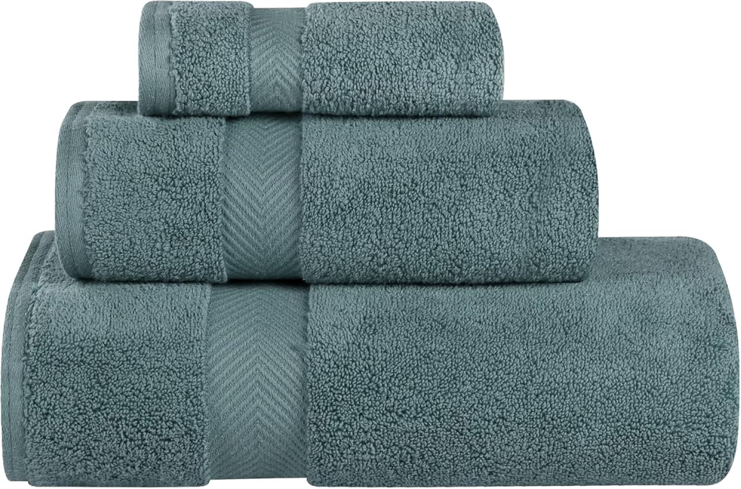 Superior Zero Twist Cotton Towel Set 3-Piece