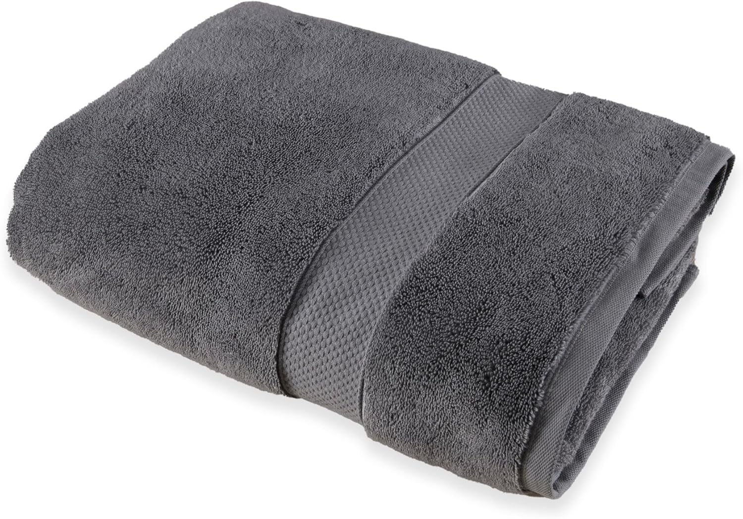 Maisonette Loft 100 Egyptian Cotton Turkish Bath Towels Set 4 Pack Grey