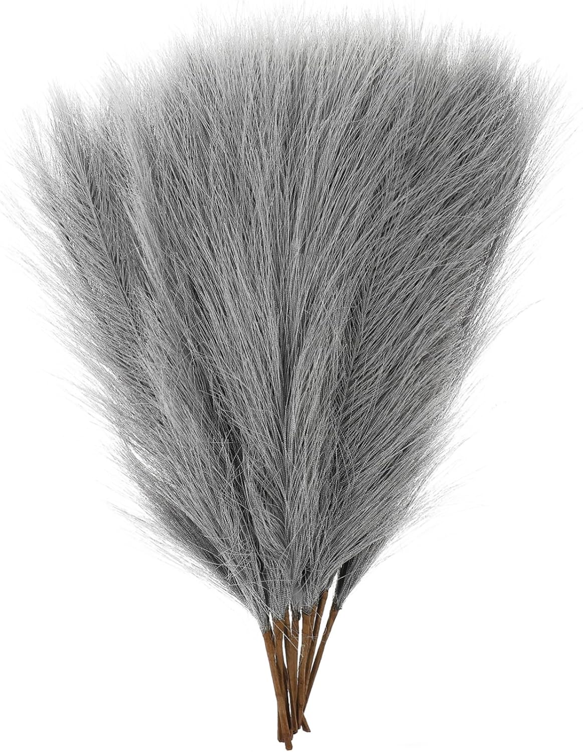 PRETYZOOM 10PCS Artificial Pampasgrass for Vase and Decor