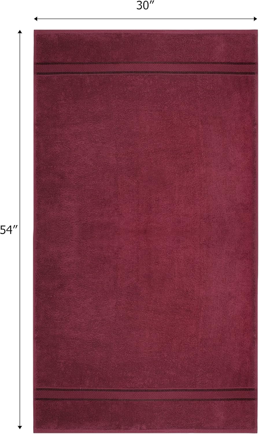 COTTON CRAFT 4 Pack Ultra Soft Bath Towels