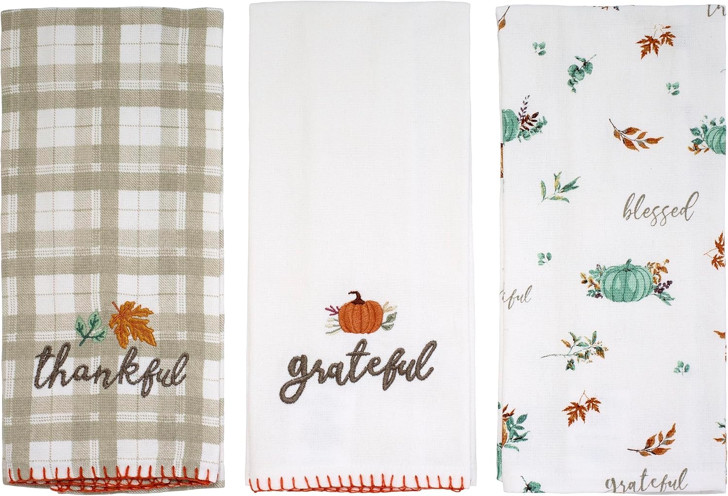 Avanti Linens - 3-Piece Cotton Kitchen Towel Set