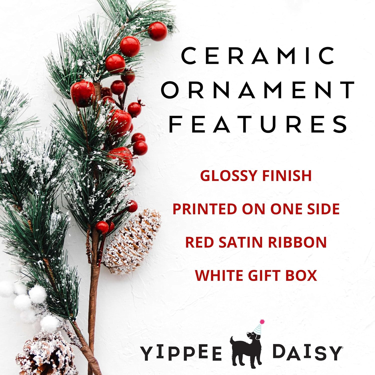 Yippee Daisy Grandson Christmas Ornament 2024