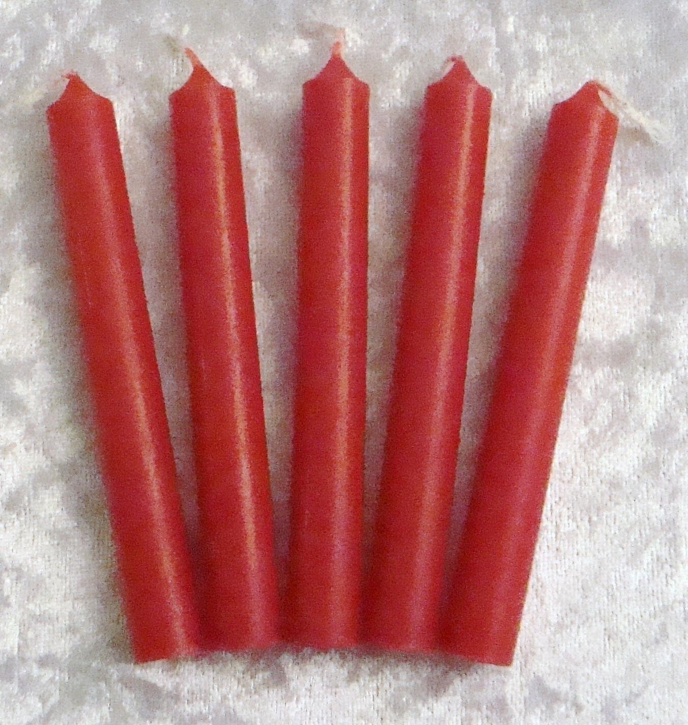 Biedermann Sons Red Taper Candles 20-Count Box 1