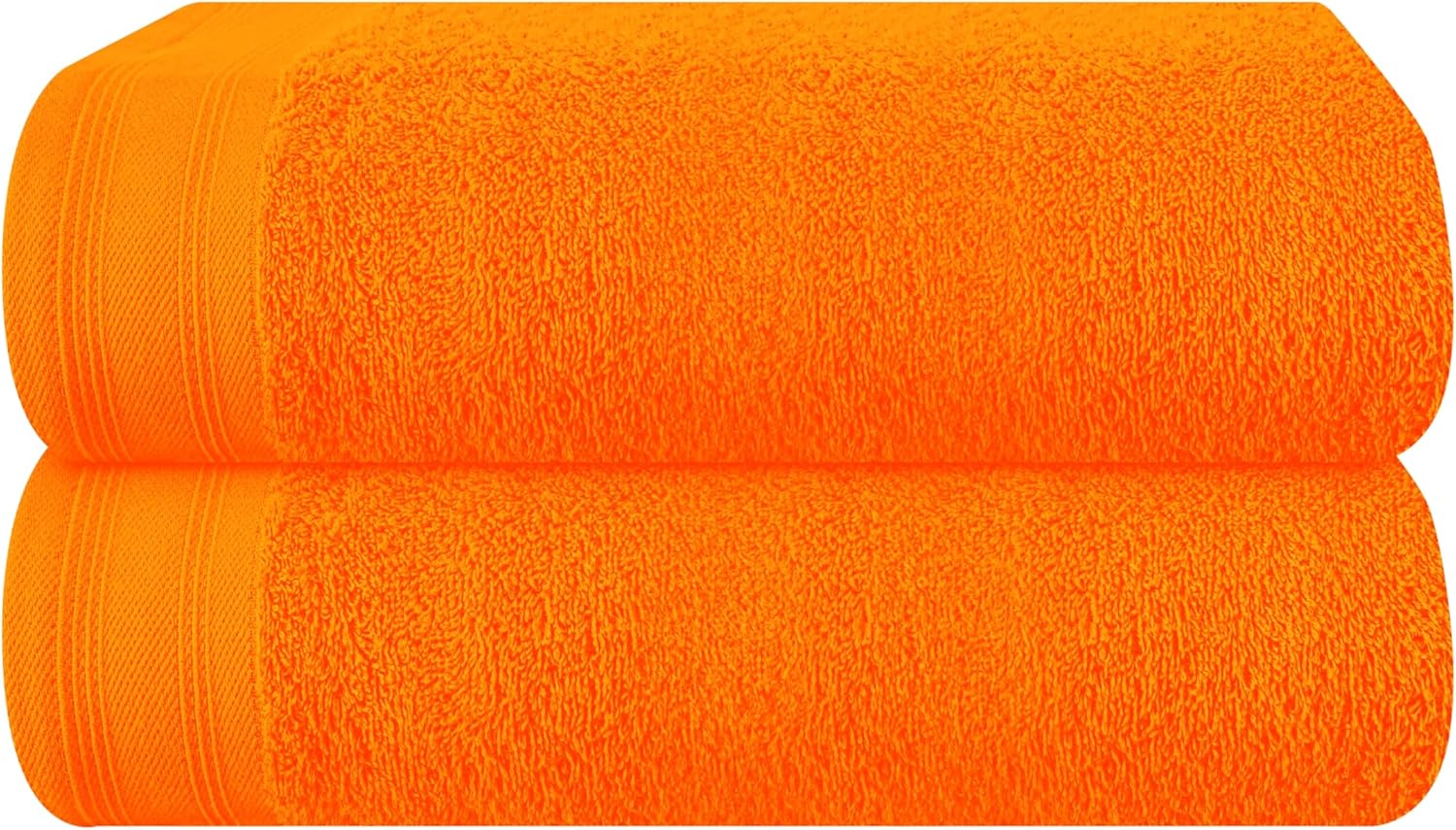 MALLONI HOME 2 Pack Cotton Bath Towels 28x55 Inches