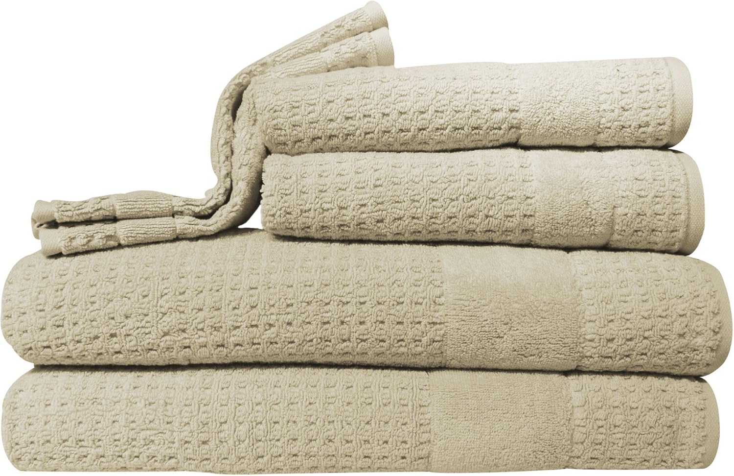 Kassatex Hammam Towel Set 6 Piece 30x54 18x28 13x13