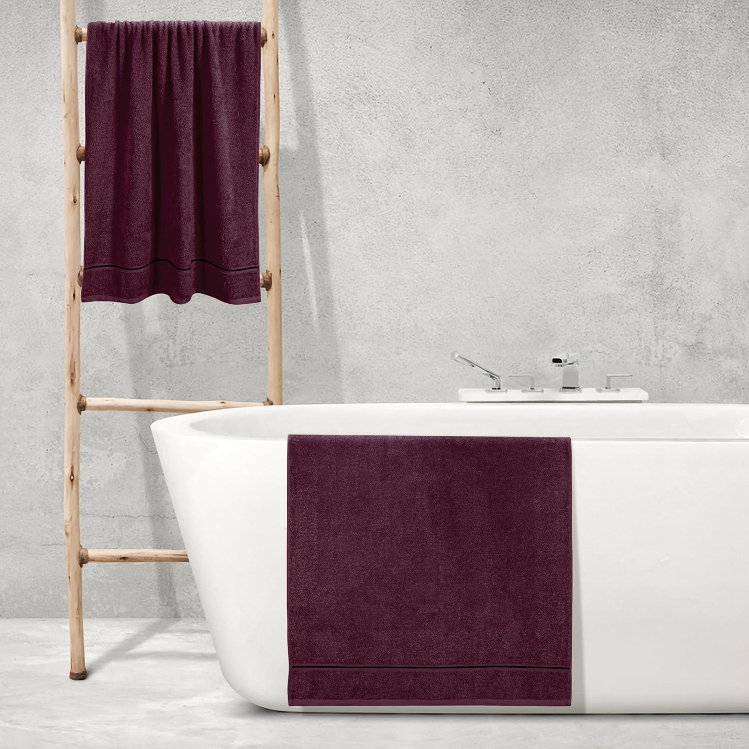 MyOwn Ultra Soft 4 Pack Bath Towels Set 27x54 Inches