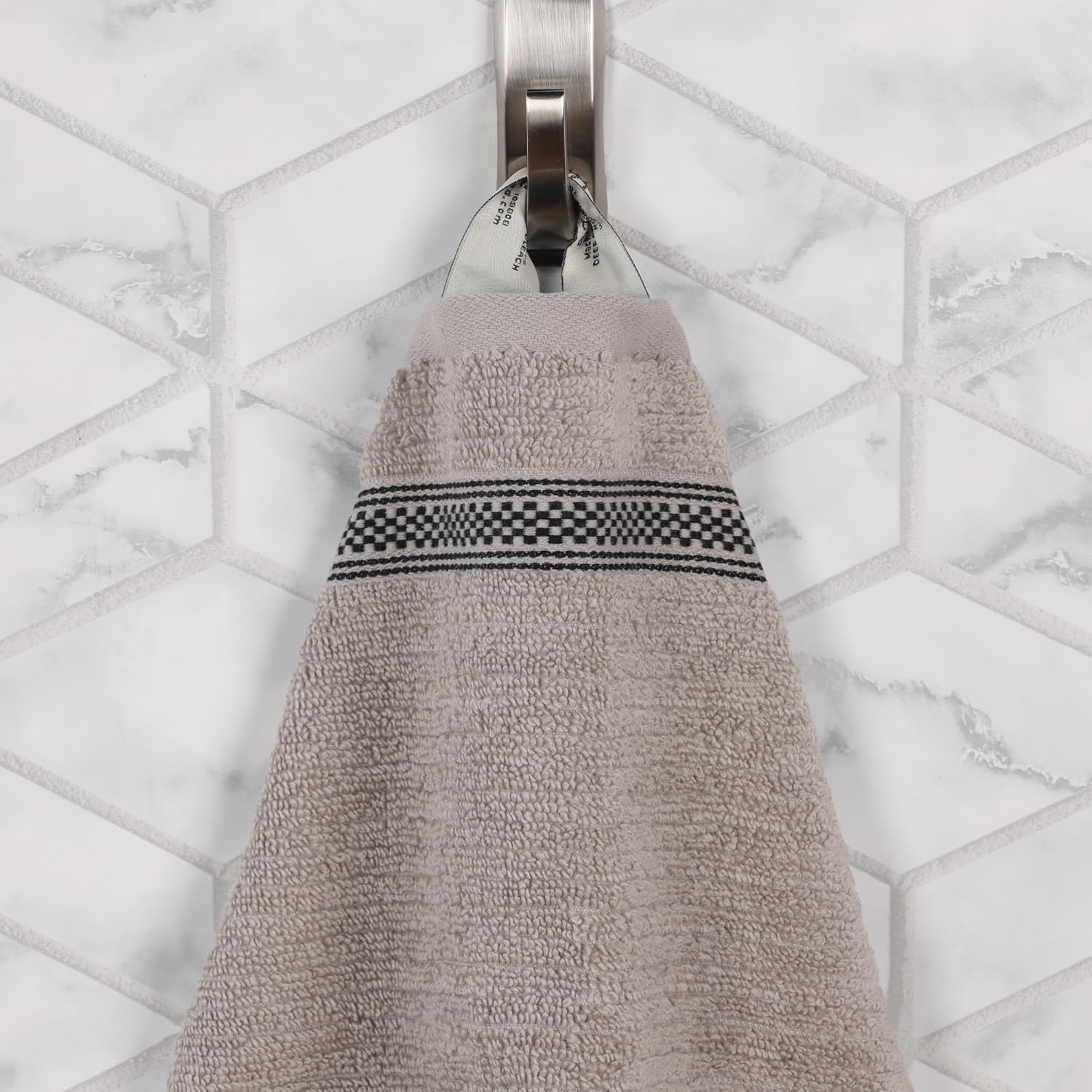 BLUENILEMILLS BNM Zero Twist Cotton Bath Towel Set of 3 Grey