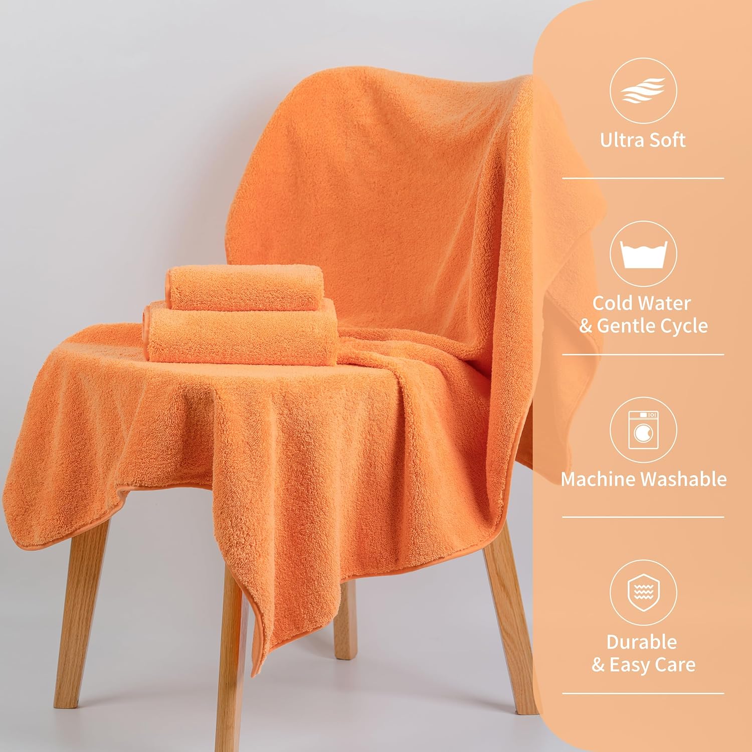 MICROFI New Microfiber Bath Towel Set 3 Piece 1