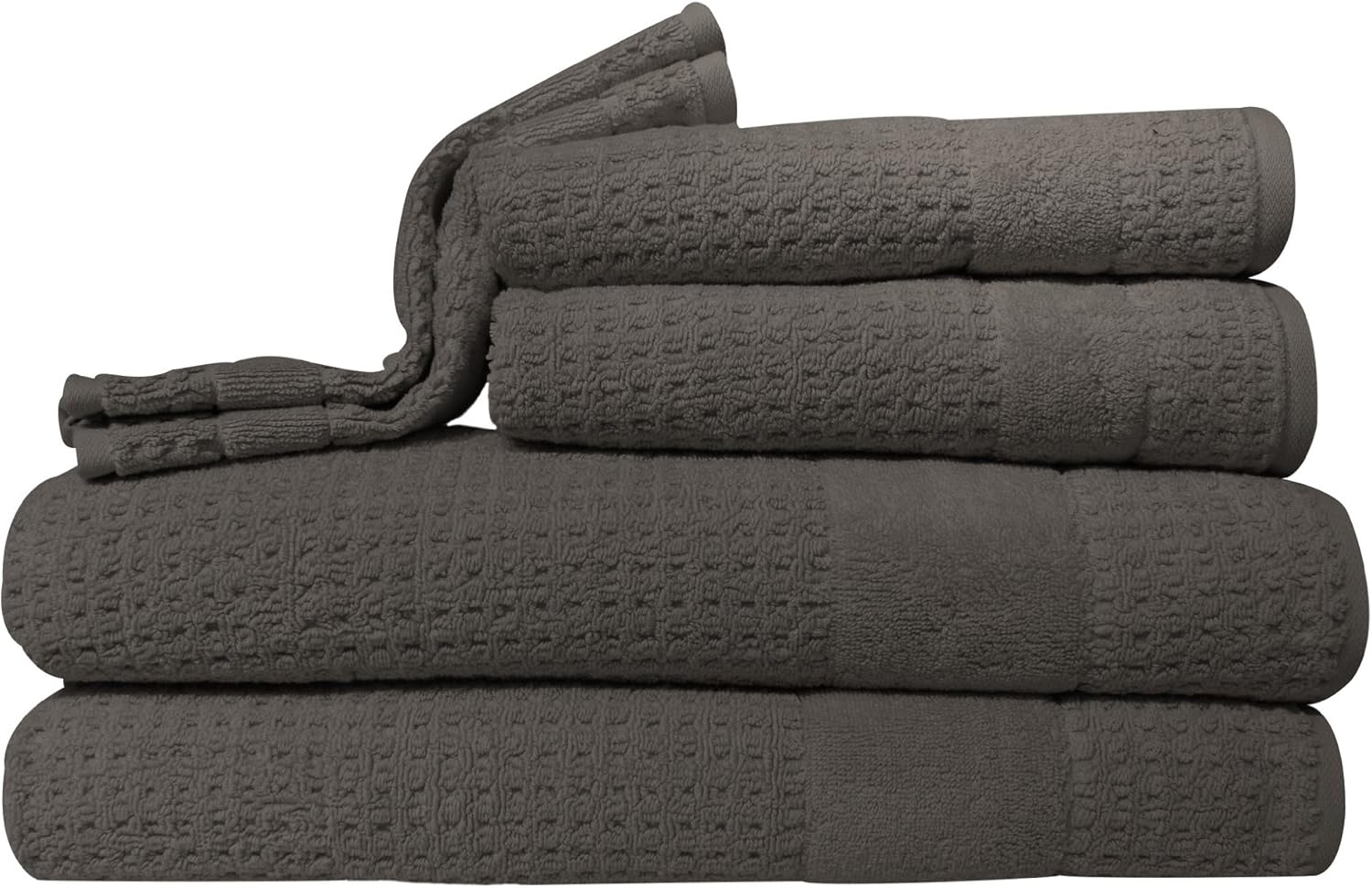 Kassatex Hammam Towel Set Charcoal 1